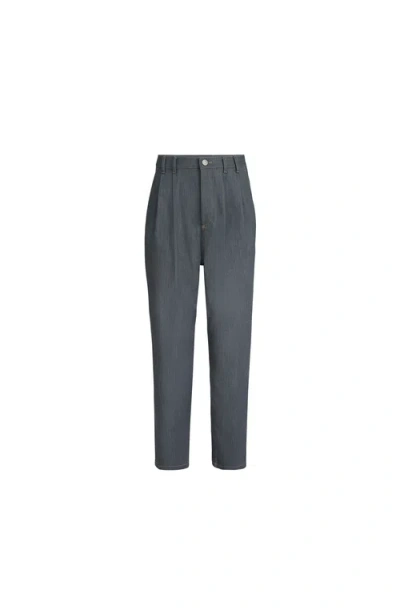 Brunello Cucinelli Comfort Denim Trousers In Gray