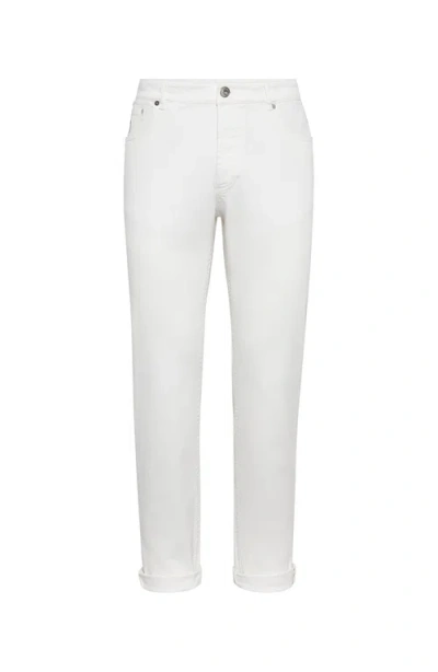 BRUNELLO CUCINELLI BRUNELLO CUCINELLI COMFORT DENIM TROUSERS