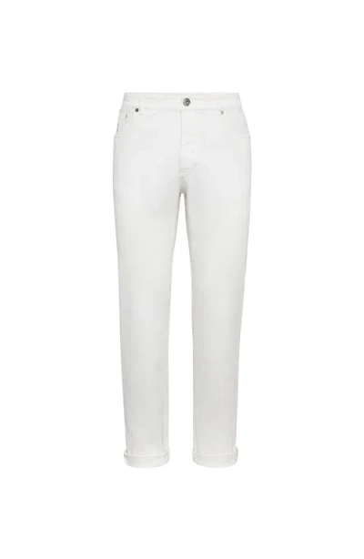 BRUNELLO CUCINELLI BRUNELLO CUCINELLI COMFORT DENIM TROUSERS