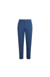 Brunello Cucinelli Comfort Gabardine Trousers In Blue