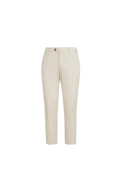 Brunello Cucinelli Comfort Gabardine Trousers In Multi