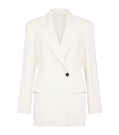 BRUNELLO CUCINELLI COMFORT VISCOSE COUTURE TWILL BLAZER