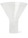 Brunello Cucinelli Cone-shaped Glasses In White