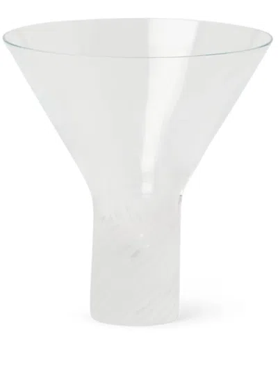 Brunello Cucinelli Cone-shaped Glasses In White