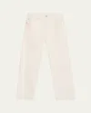 Brunello Cucinelli Contemporary Garment Dye Denim Pants With Sartorial Touch In Natural