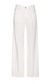 Brunello Cucinelli Contemporary Loose Jeans In White