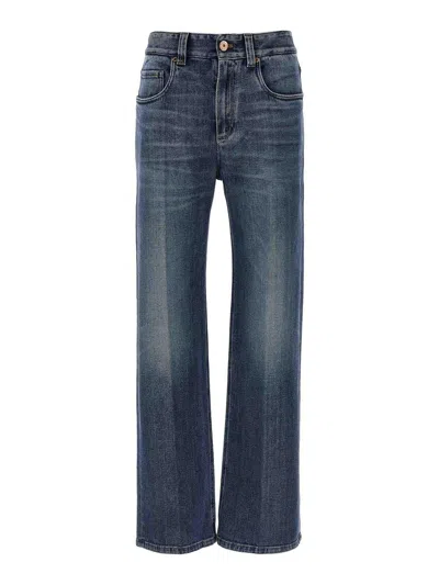 Brunello Cucinelli Contemporary Loose Jeans In Blue