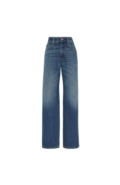 Brunello Cucinelli Contemporary Loose Trousers In Blue
