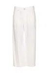 Brunello Cucinelli Contemporary Square Denim Pants With Jewel