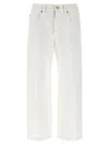 Brunello Cucinelli Contemporary Square Jeans White In White