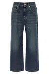 Brunello Cucinelli Contemporary Square Jeans In Blue