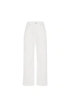 Brunello Cucinelli Contemporary Square Trousers In White