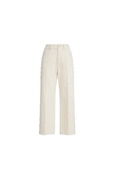 Brunello Cucinelli Contemporary Square Trousers In White