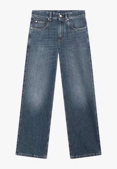 BRUNELLO CUCINELLI CONTEMPORARY STRAIGHT-LEG JEANS