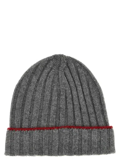 Brunello Cucinelli Contrast Line Beanie