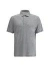 Brunello Cucinelli Silk Polo Sweater With Two-tone Double Layer Detail
