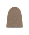 Brunello Cucinelli Beige Beanie Hat
