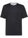 Brunello Cucinelli Cotton Regular-fit Crew-neck Short-sleeve T-shirt In Black
