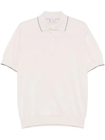 BRUNELLO CUCINELLI BRUNELLO CUCINELLI SHORT SLEEVED POLO SHIRT