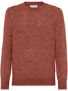 BRUNELLO CUCINELLI BRUNELLO CUCINELLI WOOL CREWNECK SWEATER