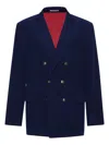 Brunello Cucinelli Corduroy Blazer In Blue