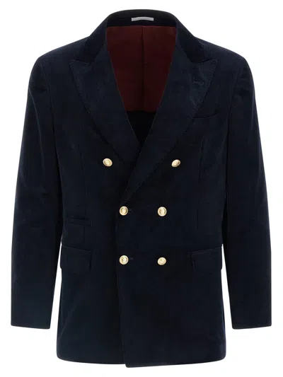 BRUNELLO CUCINELLI BRUNELLO CUCINELLI CORDUROY BLAZER