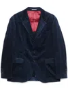 Brunello Cucinelli Corduroy Blazer In Blue