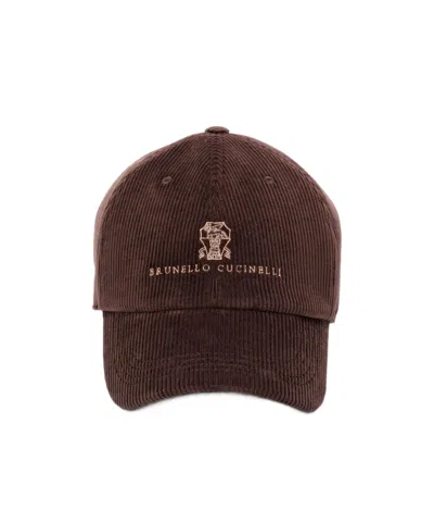 Brunello Cucinelli Corduroy Cap