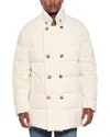 Brunello Cucinelli Corduroy Cashmere-blend Down Coat In White