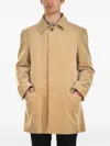 Brunello Cucinelli Corduroy Cotton Coat In Neutral