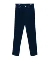 Brunello Cucinelli Corduroy Cotton Trousers In Blue