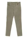 Brunello Cucinelli Corduroy Five-pocket Trousers In Gray