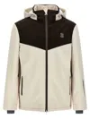Brunello Cucinelli Corduroy Insert Ski Jacket In Neutral