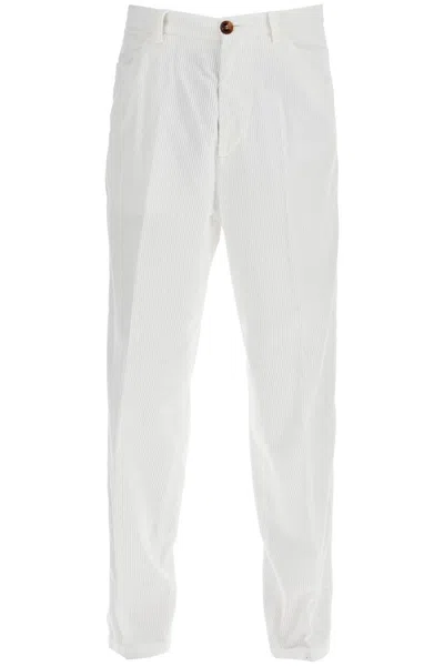 BRUNELLO CUCINELLI CORDUROY LEISURE FIT PANTS