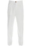 Brunello Cucinelli Corduroy Leisure Fit Pants In White