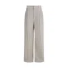Brunello Cucinelli Corduroy Pants In Neutral