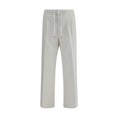 Brunello Cucinelli Corduroy Pants In Black