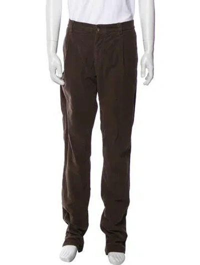 Pre-owned Brunello Cucinelli Corduroy Pants In Brown