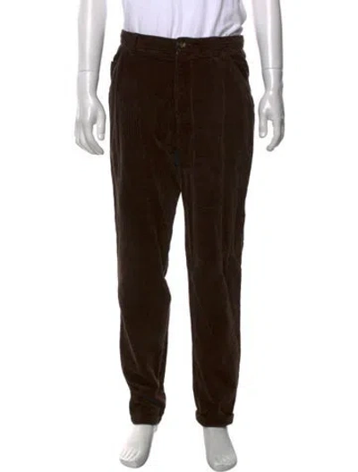 Pre-owned Brunello Cucinelli Corduroy Pants In Brown