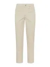 Brunello Cucinelli Corduroy Pants In White