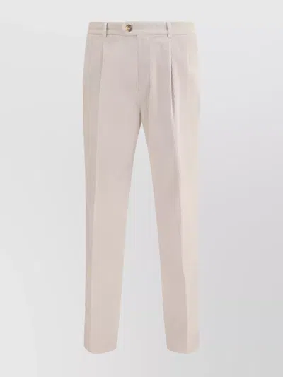 BRUNELLO CUCINELLI CORDUROY PANTS WITH PRECISE FIT
