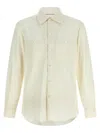 Brunello Cucinelli Long Sleeve Button-down Collar Shirt In White