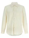 Brunello Cucinelli Long Sleeve Button-down Collar Shirt In White