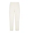 Brunello Cucinelli Cotton Straight-leg Trousers In White