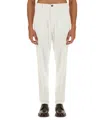 Brunello Cucinelli Corduroy Trousers In White
