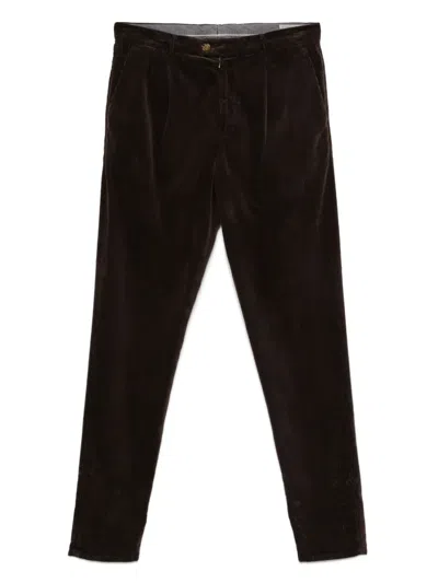 Brunello Cucinelli Hose Aus Cord In Black
