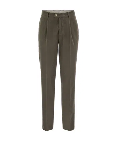 BRUNELLO CUCINELLI BRUNELLO CUCINELLI PLEATED TROUSERS