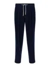 Brunello Cucinelli Corduroy Trousers In Blue