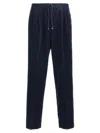 Brunello Cucinelli Corduroy Trousers Pants Blue In Blue