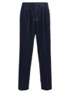 Brunello Cucinelli Corduroy Trousers Pants Blue In Blue